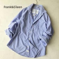 320t*新品 フランクアンドアイリーン BARRY ギンガムチェックシャツ 美品 フランクアンドアイリーン ギンガムチェックシャツ BARRY バリー
