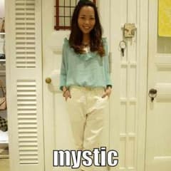 mystic 衿フリルブラウス新品のサムネイル