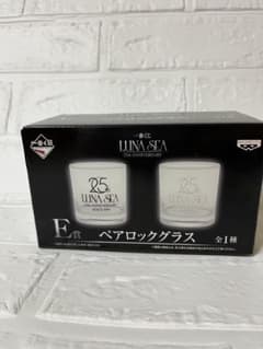 LUNA SEA 25th ANNIVERSARY 이치 반 쿠지 페어 록 글라스