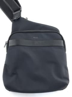 祝！大谷翔平愛用ブランド！HUGO BOSS ボディバッグ 鞄 ブラック
