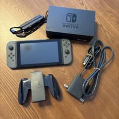Nintendo Switch 本体 グレー & 周辺機器　※箱無しのサムネイル