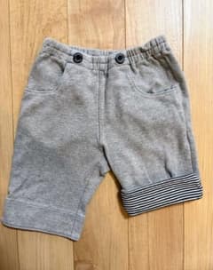 familiar グレー ハーフパンツ　100cmのサムネイル
