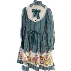 美品　メタモルフォーゼ　マトリョーシカ　ワンピース　ヘアクリップ　セット 美品 メタモルフォーゼ マトリョーシカ ワンピース ヘアクリップ