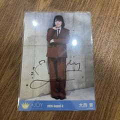 A*u様 ニアジョイ　大西葵　生写真　直筆　ヒキ　アマガミガールのサムネイル