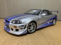 DeAGOSTINI 1/8週刊ワイルドスピードブライアンのスカイラインGT-R