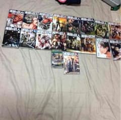 進撃の巨人コミック1巻~17巻のサムネイル