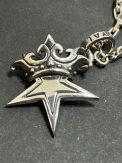 ROYALORDER ネックレスSMALL STAR wCROWN(SP245) - メルカリ