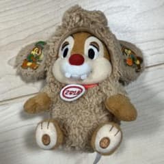 ぬいぐるみ　バッヂ付きキーホルダー　デールのサムネイル