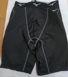 【未使用品　記名あり】MIZUNO スライディングパンツ　ファウルカップ収納式のサムネイル