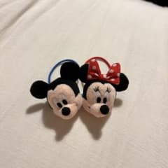 東京ディズニーリゾート限定 ミッキー＆ミニー ヘアゴム 2個セットのサムネイル