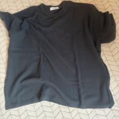 無地のワッフルTシャツサイズLのサムネイル