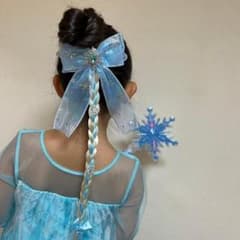 プリンセス ヘアピン ディズニー アナ雪 ヘアアクセサリー 可愛い なりきりのサムネイル