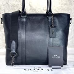 美品/近代モデル】コーチ メトロポリタン 2way ビジネスバッグ レザー