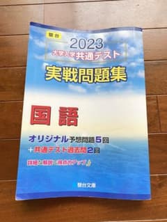 駿台　2023 大学入学共通テスト実践問題集　国語のサムネイル