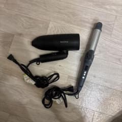 SALONIA ドライヤーと2WAYヘアアイロン（ストレート&カール可能）のサムネイル