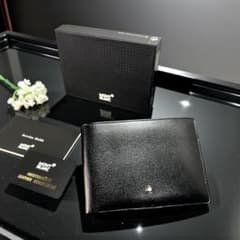 正規品＆極美品‼️ モンブラン マイスターシュテュック 二つ折り財布