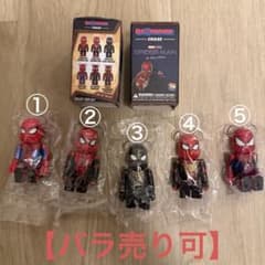 BE@RBRICK SPIDER-MAN No Way Home 5-figure set