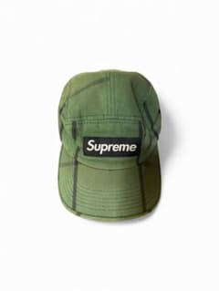 Supreme グリーンチェック ワークキャップ Supreme グリーンチェック ワークキャップ