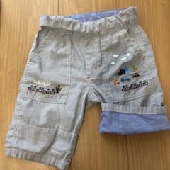 kladskap クレードスコープ ハーフパンツ 乗り物刺繍100のサムネイル