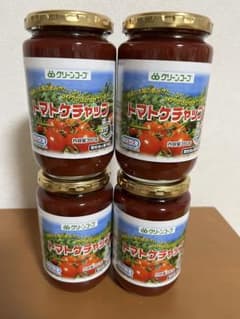 グリーンコープ 国産完熟トマト トマトケチャップ 380g×4本 調味料