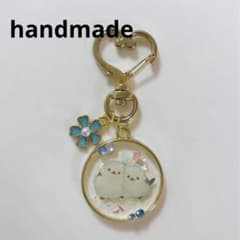 【acco様専用】シマエナガキーホルダー＊レジンのサムネイル