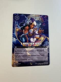 ロルカナ　ホールニューワールド A Whole New World 海外プロモ ロルカナ ホールニューワールド A Whole New World 海外プロモ - メルカリ