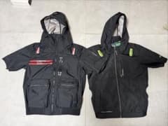 I'Z FRONTIER 空調服 半袖 ブラック 2着セット四ッ穴 - メルカリ