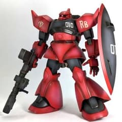 【HGUC】MS-14ゲルググ　ガンプラ　組立済　完成品 HGUC】MS-14Sゲルググ ガンプラ ジャンク 組立済み完成品 - メルカリ