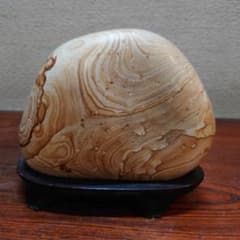 天然石 水石 鑑賞石 台座付きのサムネイル