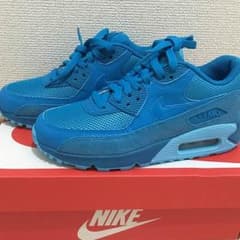 NIKE womens AIR MAX90 PRM /blueのサムネイル