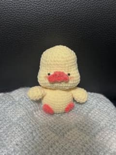 【ハンドメイド】あみぐるみ アヒル イエローのサムネイル