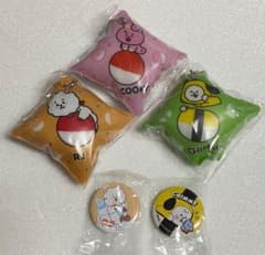 BT21 쿠션 매력 & 배치 5종 쿠라 스시