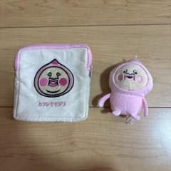 코비토즈칸 카쿠레모모지리 스퀘어 파우치 봉제 인형 가챠 가챠