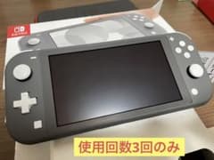 【極美品】任天堂Switch Lite グレー　※ケース付きのサムネイル
