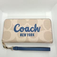 コーチ COACH 長財布 シグネチャー ジップ アラウンド CZ330 - メルカリ