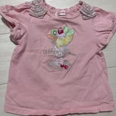 mezzo piano メゾピアノ パフェ Tシャツ 100のサムネイル