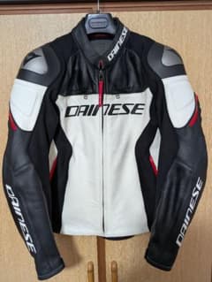 Dainese レザージャケット 白/黒/赤のサムネイル