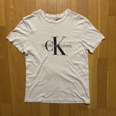 Calvin Klein Jeans Tシャツ ホワイト M シティ系 swagのサムネイル