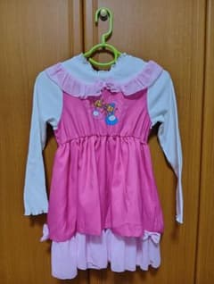 長袖ワンピース ピンク　シンデレラ　ディズニーランドのサムネイル