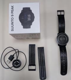 SUUNTO 9 PEAK オールブラック アウトドアウォッチのサムネイル