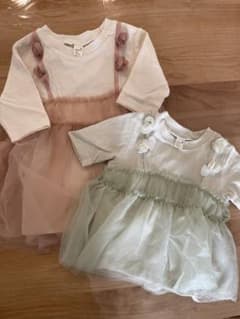 姉妹♡Tシャツ110㎝　80㎝のサムネイル