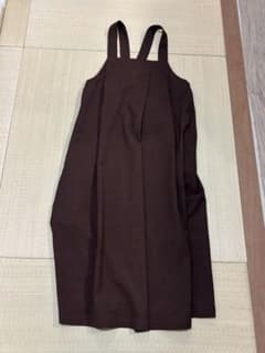 ブラウン サロペット オールインワン　マタニティのサムネイル