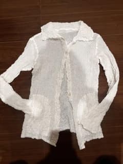 美品 ISSEY MIYAKE me しわ加工 ホワイト長袖シャツ 美品 ISSEY MIYAKE me しわ加工 ホワイト長袖シャツ - メルカリ