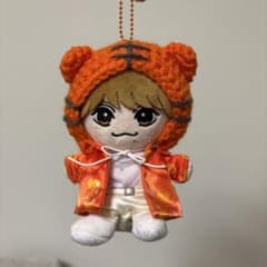 Travis Japan はぴぬい用ぬい服　トラボンネット　オーダーページ Travis Japan はぴぬい用ぬい服 トラボンネット オレンジ - メルカリ