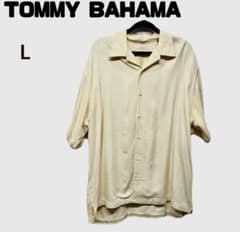 ジ*ゴ様 TOMMY BAHAMA 100%シルク 半袖シャツ Lのサムネイル