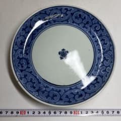 古伊万里　逆鉾唐草　幅約19.5cm 東お8-0813 ☆2F 古伊万里 逆鉾唐草 幅約19.5cm 東お8-0813 ☆2F - メルカリ