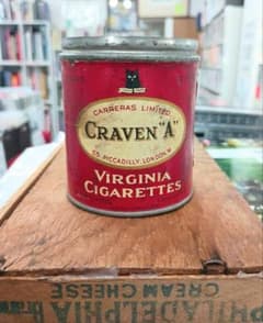ヴィンテージ Craven A 空き缶 英国雑貨 アンティークのサムネイル