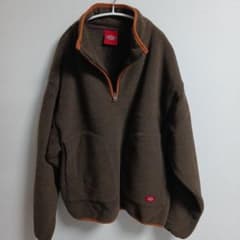 Dickies フリース プルオーバー ブラウン フリーサイズ