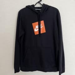 Nike ロゴ入り 黒 パーカー Mのサムネイル