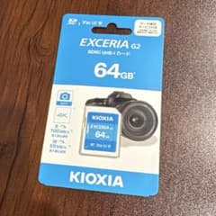 KIOXIA EXCERIA G2 SDXC UHS-I 64GB SDカードのサムネイル